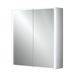 HiB Qubic 80 LED Illuminated Mirror Cabinet with Shaver Socket - 700 x 800mm